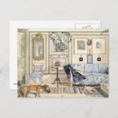 Carte Postale Cosy Corner par Carl Larsson (Devant / Derrière)
