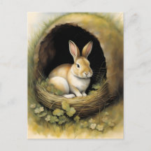 Cosy Rabbit dans son Burrow