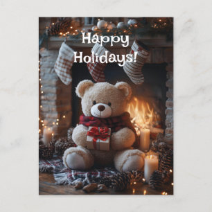 Carte Postale Cosy Teddy Bear Conception de vacances
