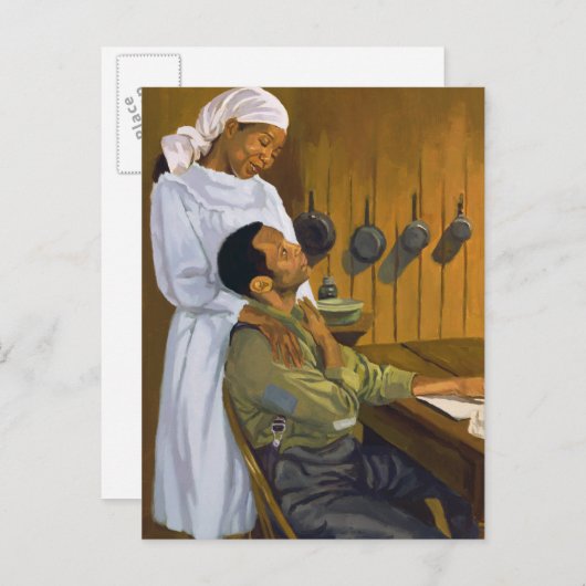 Carte Postale côte à côte 2003 (Devant / Derrière)