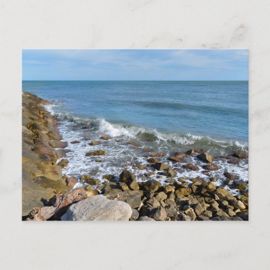 Carte Postale Côte à Saintes-Maries-de-la-Mer en France (Devant)