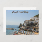 Carte Postale Côte Amalfi (Devant / Derrière)