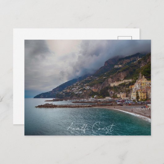 Carte Postale Côte Amalfi (Devant / Derrière)