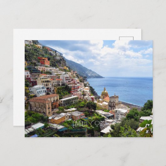 Carte Postale Côte Amalfi (Devant / Derrière)