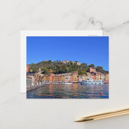 Carte Postale Côte Amalfi (Devant/Arrière en situation)