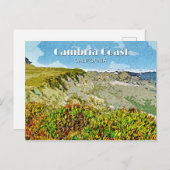 Carte Postale Côte Cambrienne (Devant / Derrière)