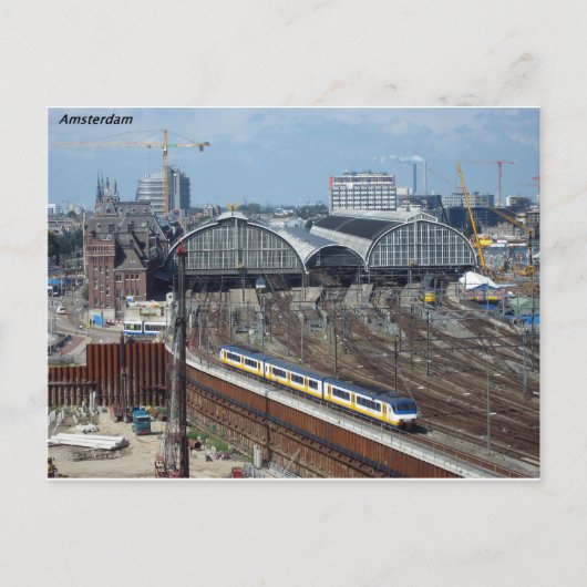 Carte Postale côté_central d'Amsterdam [kan.k] (Devant)