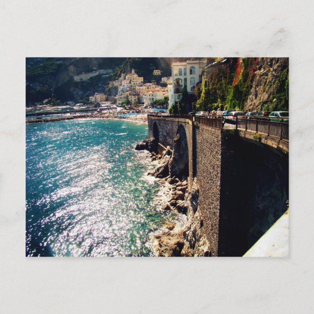 Carte Postale Côte d'Amalfi (Devant)