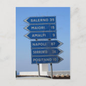 Carte Postale Côte d'Amalfi (Devant)