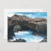 Carte Postale Côte d'Aruba (Devant / Derrière)