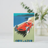 Carte Postale Côte d'Azur (Debout devant)