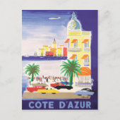 Carte Postale Côte d'Azur (Devant)