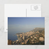 Carte Postale Côte d'Azur au lever du soleil (Devant / Derrière)
