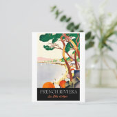 Carte Postale Côte d'Azur, côte, France (Debout devant)
