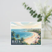 Carte Postale Côte de Bata en Guinée équatoriale (Debout devant)