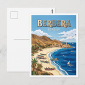 Carte Postale Côte de Berbera Somalie (Devant / Derrière)