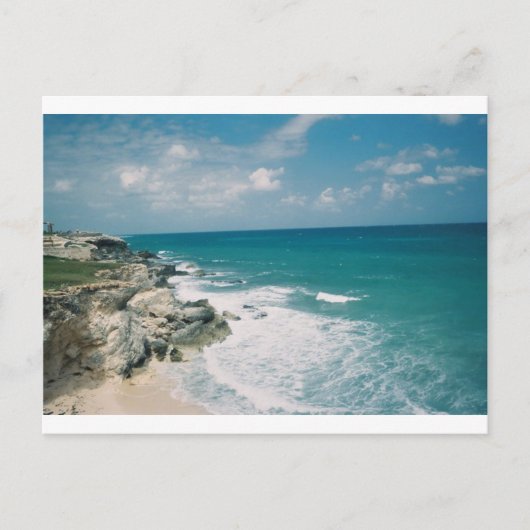 Carte Postale Côte de Cancun (Devant)