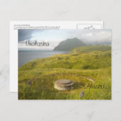 Carte Postale Côte de la mer de Béring (Devant / Derrière)