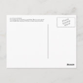 Carte Postale Côte de la mer de Béring (Dos)