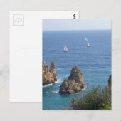 Carte Postale côte de l'algarve (Devant / Derrière)