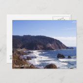 Carte Postale Côte de l'Oregon (Devant / Derrière)