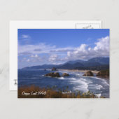 Carte Postale Côte de l'Oregon (Devant / Derrière)