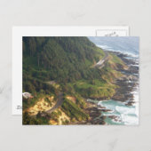 Carte Postale Côte de l'Oregon (Devant / Derrière)