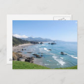 Carte Postale Côte de l'Oregon (Devant / Derrière)