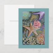 Carte Postale Côte de l'Oregon Tidepool (Devant / Derrière)