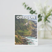 Carte Postale Côte de l'Oregon Travel (Debout devant)