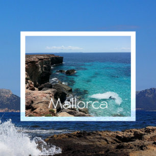 Carte Postale Côte de Majorque, îles Baléares, Espagne