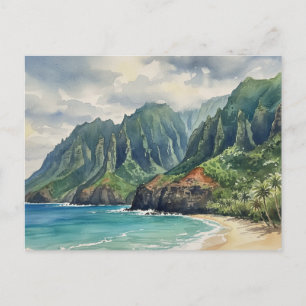 Carte Postale Côte de Na Pali à Kauai
