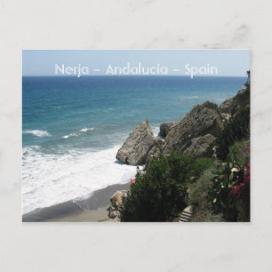 Carte Postale Côte de Nerja, Andalousie