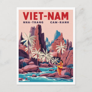Carte Postale Côte de Nha Trang Cam Ranh
