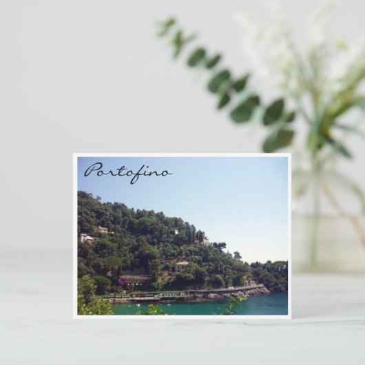 Carte Postale côte de portofino (Debout devant)