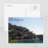 Carte Postale côte de portofino (Devant / Derrière)