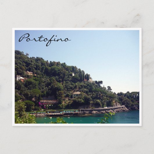 Carte Postale côte de portofino (Devant)