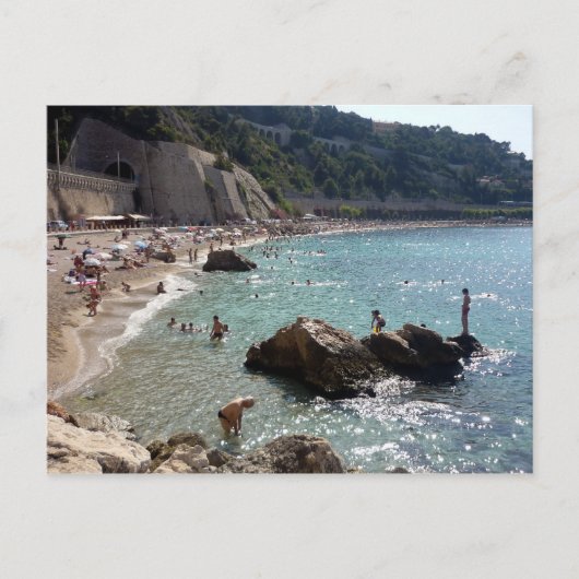 Carte Postale côte de Villefranche (Devant)