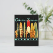 Carte Postale Côte des Basques Biarritz (Debout devant)