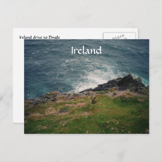 Carte Postale Côte d'Irlande (Devant / Derrière)