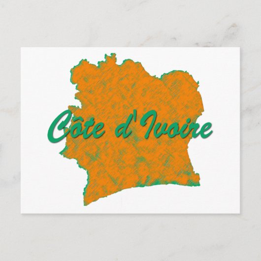 Carte Postale Côte d'Ivoire (Devant)