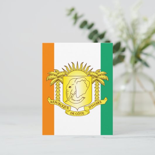 Carte Postale côte d'ivoire (Debout devant)
