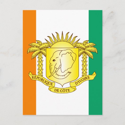 Carte Postale côte d'ivoire (Devant)