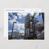 Carte Postale côte d'or de broadbeach (Devant / Derrière)