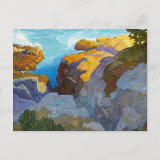 Carte Postale Côte du Maine par Newell Convers Wyeth (Devant)