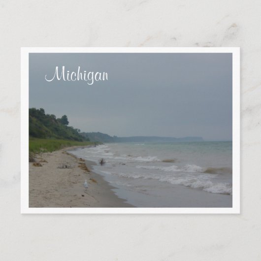 Carte Postale Côte du Michigan (Devant)