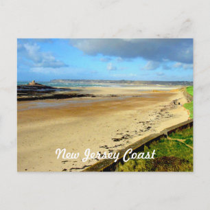 Carte Postale Côte du New Jersey, New Jersey