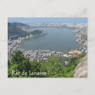 Carte Postale côte du rio de janeiro