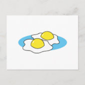 Carte Postale côté ensoleillé vers le haut oeufs au plat (Devant)