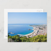 Carte Postale Côte espagnole (Devant / Derrière)